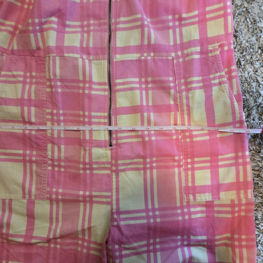 Lucy & Yak Pink Plaid Jumpsuit - Picture 10 of 10